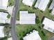 Overhead view showing the layout and proximity of homes in the community at 2055 S Floral Ave # 42, Bartow, FL 33830