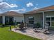 Charming outdoor patio with brick pavers, perfect for entertaining and enjoying the backyard at 4279 Ashton Club Dr, Lake Wales, FL 33859