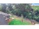 A view of the fenced yard and pool from the roof of the house at 508 Starr Ridge Dr, Lake Wales, FL 33898
