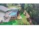 A view of the screened pool with an adjacent patio area at 508 Starr Ridge Dr, Lake Wales, FL 33898