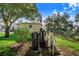 A functional water treatment system is set up in the backyard of the house and will keep the water clean at 508 Starr Ridge Dr, Lake Wales, FL 33898