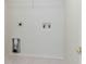 Utility room is ready for a washer and dryer at 6560 Horizon Point Dr, Lakeland, FL 33813