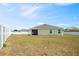 Large fenced backyard, perfect for pets or gardening, providing privacy and space at 730 Colville Pl, Kissimmee, FL 34759