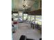 Inviting sunroom with wicker furniture and bright windows, perfect for relaxation and enjoying the natural light at 148 Sweet Cir, Winter Haven, FL 33884