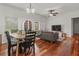 Inviting living area with hardwood floors, neutral walls, and contemporary furniture, perfect for relaxing at 1503 Eagle Pond Dr # 1503, Winter Haven, FL 33884