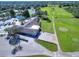 Aerial view showing golf course and clubhouse at 1602 Eagle Pond Dr # 1602, Winter Haven, FL 33884