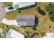 Aerial view of home showing the roof and surrounding landscaping at 1610 Reynolds Rd # 72, Lakeland, FL 33801
