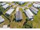 Aerial view of home featuring spacious lot, roof and convenient carport at 1610 Reynolds Rd # 72, Lakeland, FL 33801