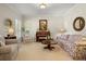 Comfortable living room with neutral tones, a piano, and ample natural light at 195 E Conant St, Bartow, FL 33830