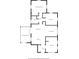 Home floor plan featuring bedrooms, bathroom, living room, kitchen, dining area and screened porch at 2020 Bassedena W Cir, Lakeland, FL 33805