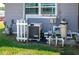 Well maintained pool equipment located behind the house at 210 Citrus Dr, Winter Haven, FL 33884