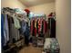 Walk-in closet with shelving, hanging rods, and ample storage space for clothing and accessories at 249 Haines Blvd, Winter Haven, FL 33881