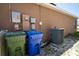 Exterior shot of electrical boxes, trash bins, and AC unit at 249 Haines Blvd, Winter Haven, FL 33881