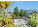 Outdoor grilling area with a built-in grill, ideal for summer barbecues and entertaining guests in your backyard at 249 Haines Blvd, Winter Haven, FL 33881