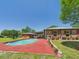 Inviting backyard pool with lush greenery, offering a relaxing retreat at 2726 Prine Rd, Lakeland, FL 33810