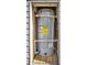 New AOSmith 100 water heater with EnergyGuide label at 3611 Island Oaks Ct, Lakeland, FL 33805