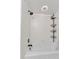 Clean bathroom showcasing a white tiled shower and modern fixtures for a refreshing experience at 3826 Gaines Ct, Winter Haven, FL 33884