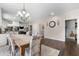 Open-concept dining area flows seamlessly into the kitchen and living spaces at 3826 Gaines Ct, Winter Haven, FL 33884