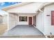 Carport entry with an outside access door, offering easy accessibility and parking at 4228 Nandina St, Lake Wales, FL 33898