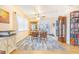 Dining area featuring ample seating, natural lighting, and stylish furnishings at 4228 Nandina St, Lake Wales, FL 33898