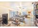 Comfortable living room featuring modern furniture, ceiling fan, and bright natural light at 4228 Nandina St, Lake Wales, FL 33898