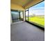 Relaxing screened lanai with views of the expansive, well-maintained backyard at 4333 Pumice Dr, Lakeland, FL 33811