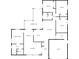 Detailed floor plan showcasing the layout with bedrooms, bathrooms, kitchen, and living spaces at 6320 Newman E Cir, Lakeland, FL 33811