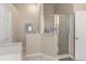 Modern main bathroom with a glass shower and pristine design creates a spa-like atmosphere at 8001 Arrow Creek Rd, Kissimmee, FL 34747