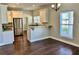 Eat in kitchen with stainless steel appliances and granite countertops at 806 Avenue G Ne, Winter Haven, FL 33881
