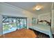 Cozy bedroom adjacent to dining area with water view at 117 Bream St, Haines City, FL 33844