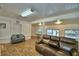 Comfortable living room with water views and comfortable furnishings at 117 Bream St, Haines City, FL 33844