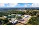 Aerial view of the home with a white border highlighting the property lines and surroundings at 1646 Tyner Rd, Haines City, FL 33844