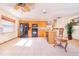 Bright, spacious kitchen with stainless steel appliances and tile floor at 1646 Tyner Rd, Haines City, FL 33844