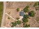 An aerial view of the property outline, highlighting its location and expansive surroundings at 2390 Lake Easy Rd, Babson Park, FL 33827
