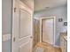 Well-appointed bathroom with a glass-enclosed shower and modern fixtures at 2577 Canyon Crest Dr, Lakeland, FL 33811