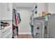 Spacious walk-in closet with white shelving, a safe, and storage at 317 Oak Trl, Lakeland, FL 33813