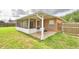 A screened lanai offers an outdoor experience with an adjoining fenced yard at 3430 Hilson Dr, Lakeland, FL 33812