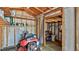 Shed interior providing ample storage space with shelving and room for equipment at 419 Broward Ter, Winter Haven, FL 33884