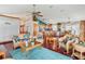 Spacious open-concept living room and kitchen area with stylish furnishings at 4365 Canal Rd, Lake Wales, FL 33898