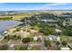 Beautiful aerial view featuring surrounding nature and landscape showcasing its ideal neighborhood location at 501 Main St, Lake Hamilton, FL 33851