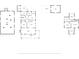 Detailed floor plan showcasing room layouts and measurements for each level of the house at 501 Main St, Lake Hamilton, FL 33851