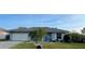 Charming single-story home features a well-maintained front yard and a lovely blue door at 716 Maderia Ct, Kissimmee, FL 34758