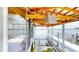 Interior view of the boat dock showing boat lift and other structures, enhancing the waterfront living experience at 108 Lake Howard Dr Nw, Winter Haven, FL 33880
