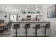 Bright and airy kitchen featuring granite countertops and stainless steel appliances at 1221 Alameda S Dr, Lakeland, FL 33805
