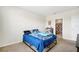 Comfortable bedroom features a doorway to the bathroom for ultimate convenience at 180 Grove Branch Rd, Winter Haven, FL 33880