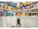 Well-stocked pantry with adjustable wire shelving and ample storage space for all your essentials at 180 Grove Branch Rd, Winter Haven, FL 33880