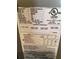 Detailed product information on an AC unit at 1820 Coriander Dr, Poinciana, FL 34759