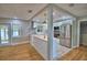 Modern kitchen with stainless steel appliances, quartz countertops, and stylish backsplash at 1919 19Th Nw St, Winter Haven, FL 33881