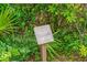 Natural conservation area sign surrounded by lush greenery at 2356 Palm Park Loop, Clermont, FL 34714