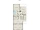 Second floor floor plan featuring 4 bedrooms, 2 bathrooms, and a loft at 2356 Palm Park Loop, Clermont, FL 34714